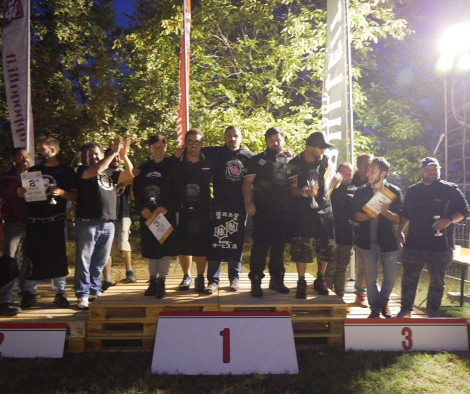 Extra overall Home Dish: 1º posto I Porci Scomodi, 2º posto Santa Muerte e 3º posto IGC BBQ