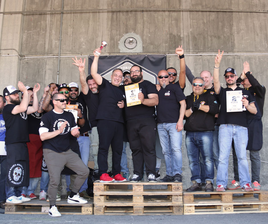 Overall Fish - 3º posto: Santa Muerte - 1º posto: Calabria Smoking - 2º posto: Kill Grill BBQ