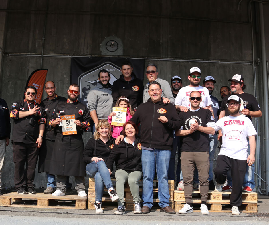 Facoltative - Sandwich - 3º posto: Wild Hogs BBQ - 1º posto: I luna Pork - 2º posto: Santa Muerte