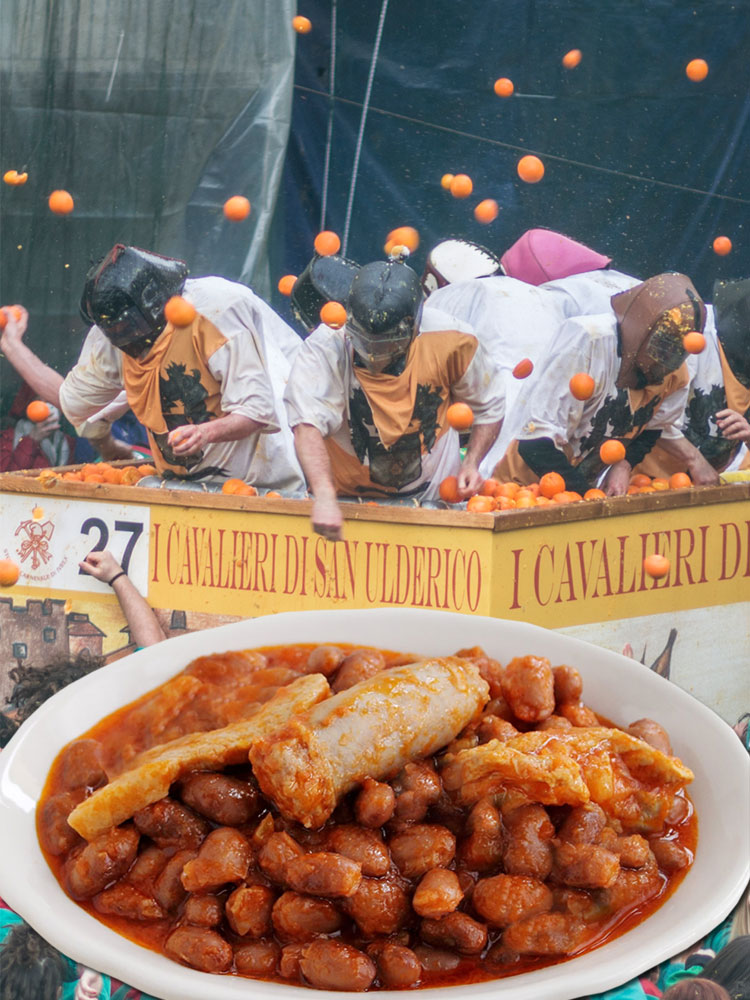 Ricetta per Faseuj grass (fagioli grassi) di Ivrea