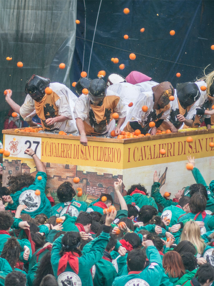 Le ricette del Carnevale di Ivrea